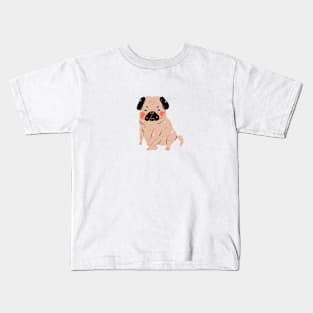 pug the dog Kids T-Shirt